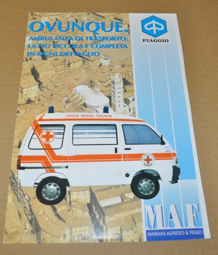 Maf piaggio bus ambulanza - maf,